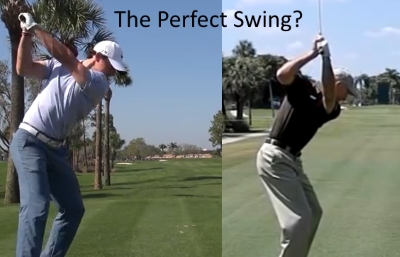 perfect golf swing