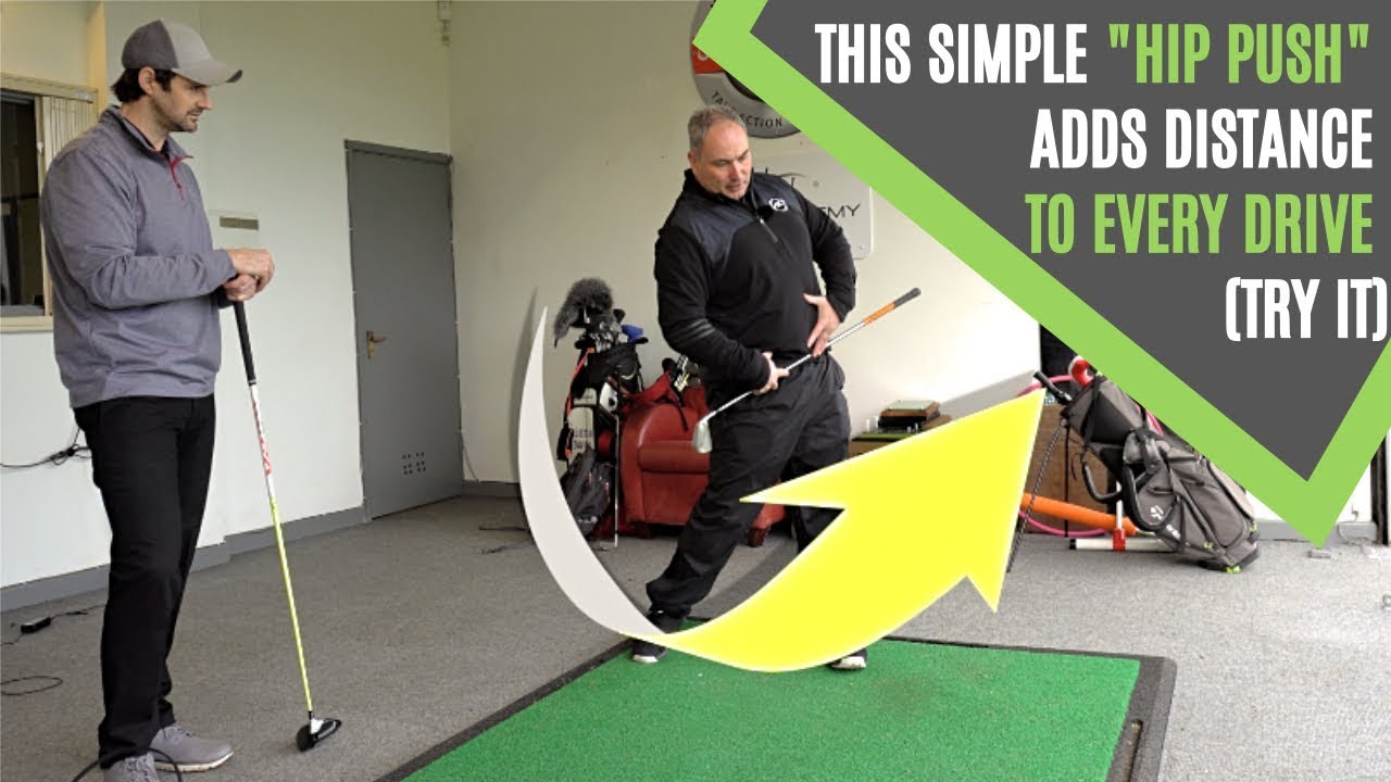 golf swing hip move for speed