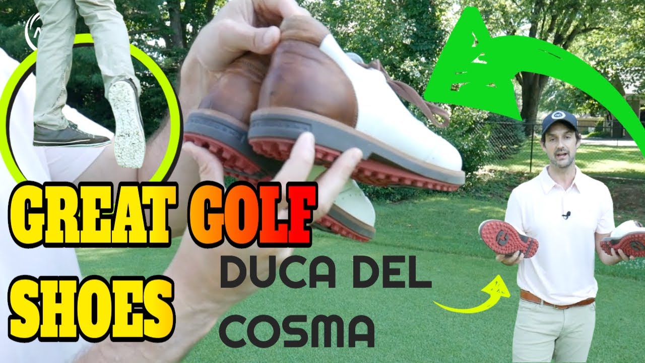 del cosma golf shoe