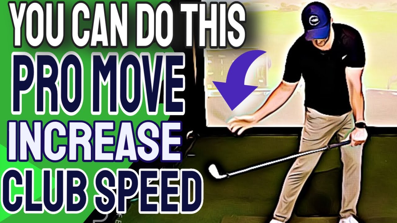 Increase Club Head Speed TODAY | Pros Do This Downswing Move And You Can Too!