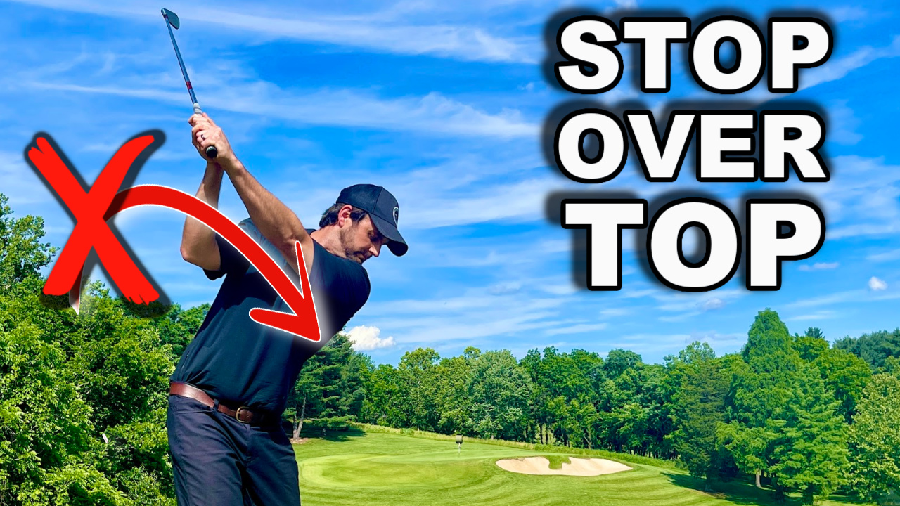 FIX Over The Top GOLF SWING And Hit it Longer By Doing THIS Ignored Move -  The Art of Simple Golf