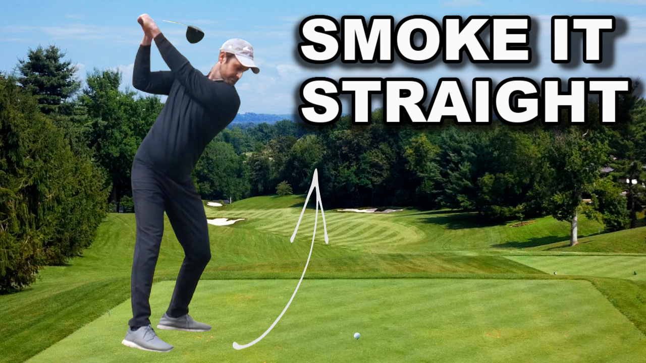 stop rushing downswing and hit straighter shots