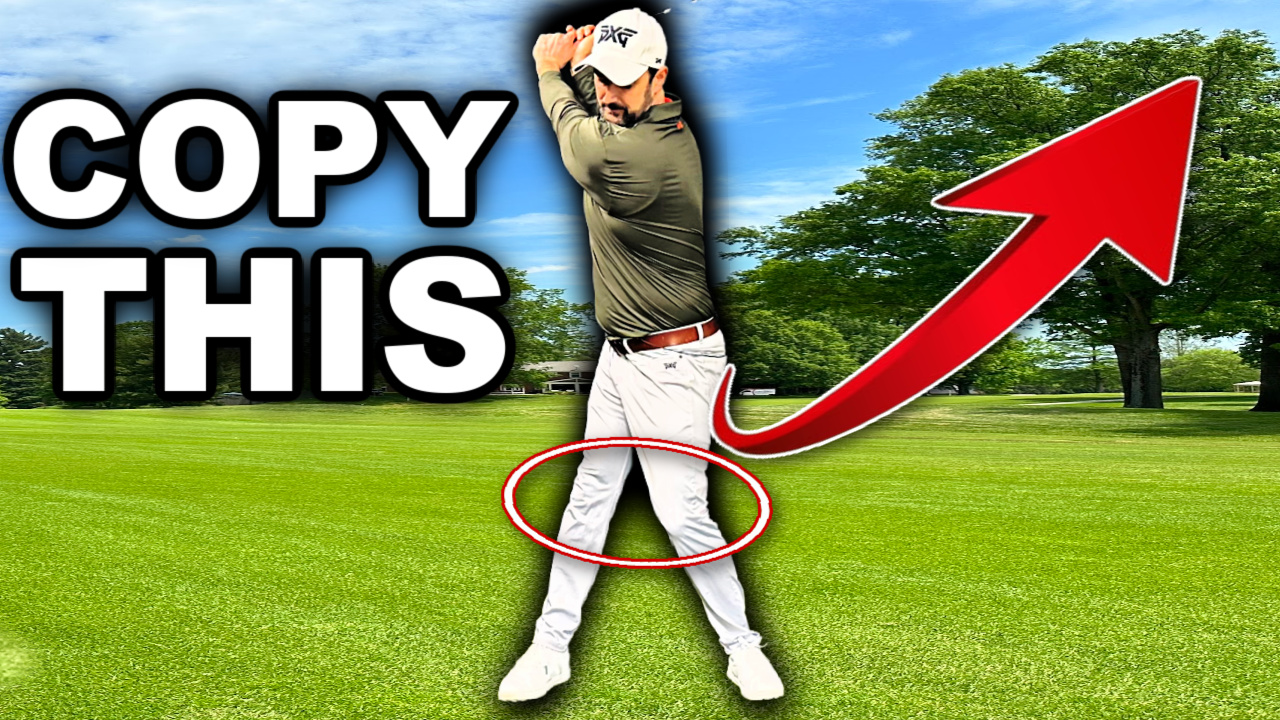 golf swing strain and sequence for power