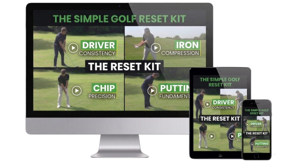 golf swing golf game reset kit program